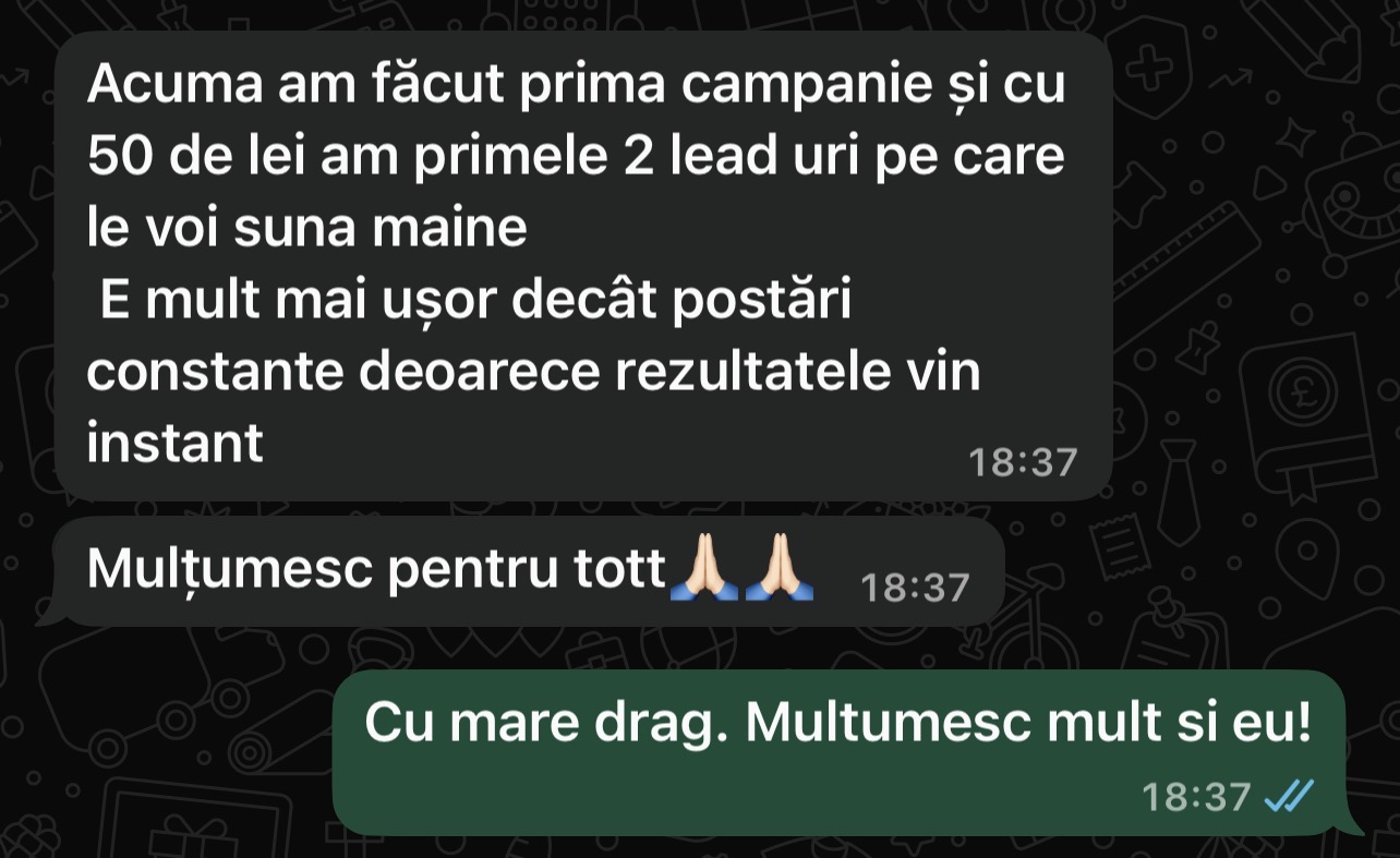 Recenzie WhatsApp — Iasmina